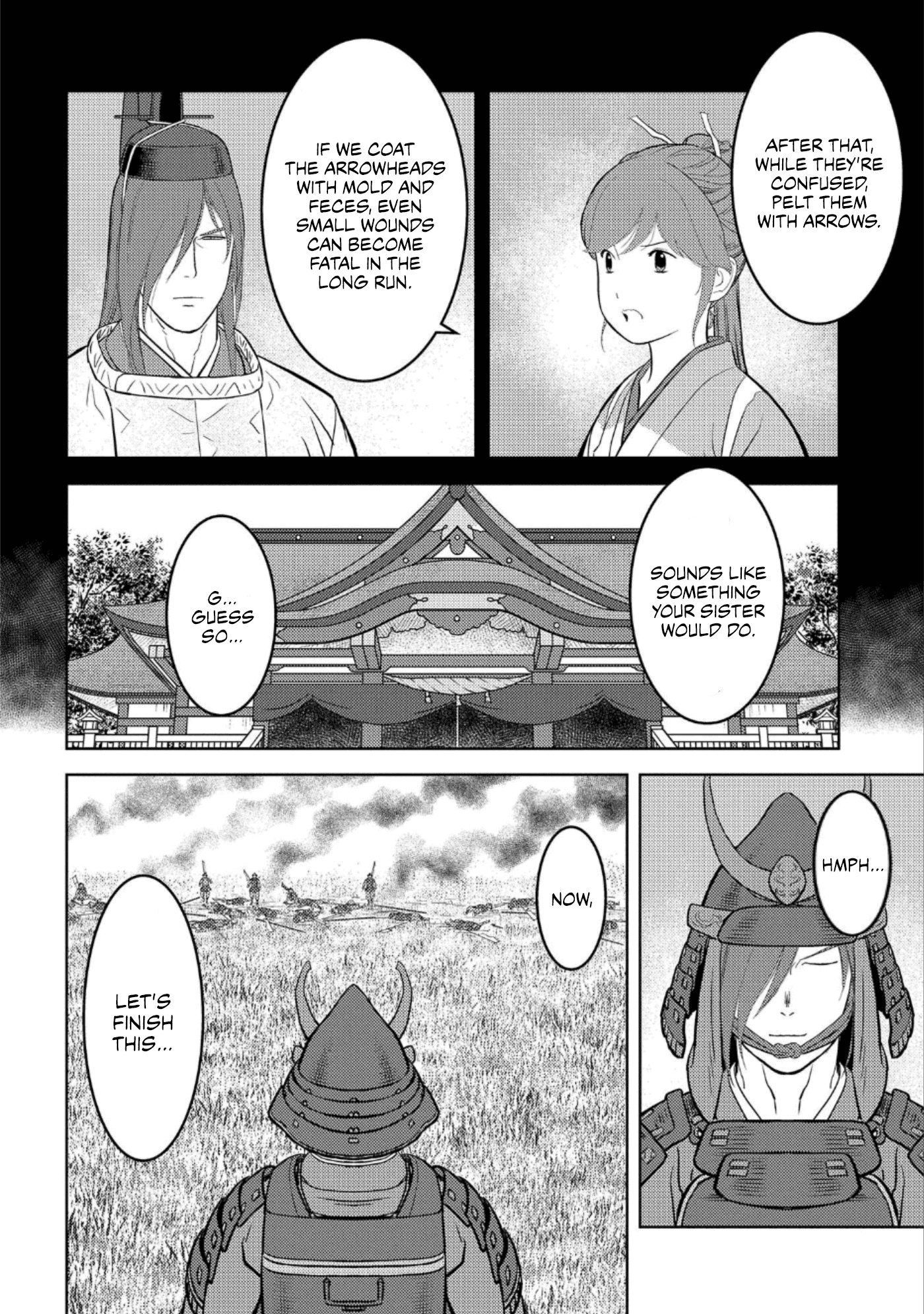 Sengoku Komachi Kuroutan: Noukou Giga Chapter 46 11